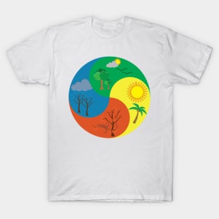 The Wheel of Seasons T-Shirt